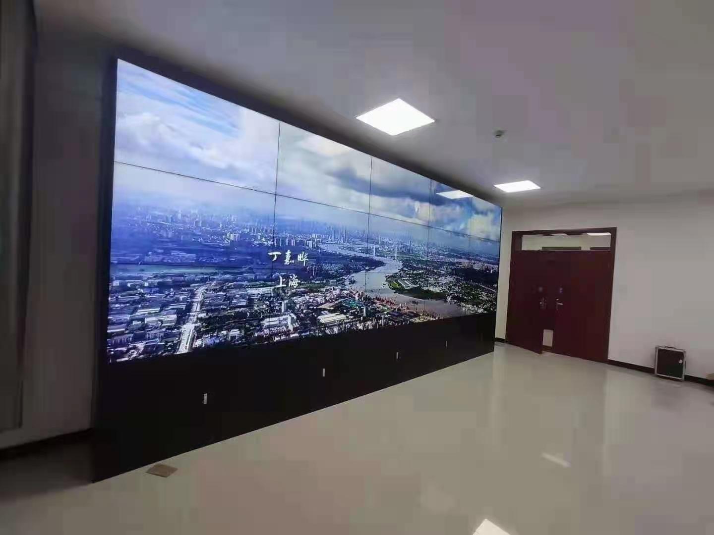 新建拼接屏-55寸京东方液晶拼接屏3X4案例展示